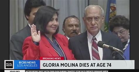 Gloria Molina, trailblazing L.A. politician, dies after battle with cancer, family says